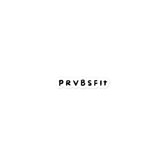 PRVBSFIT Collection Sticker